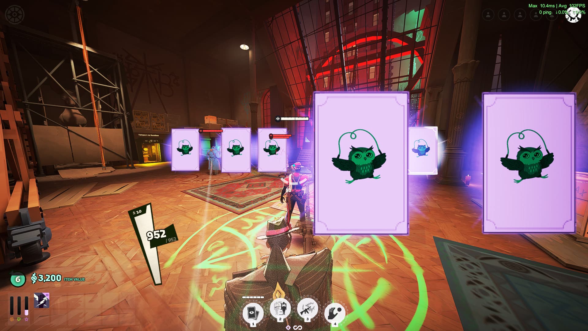 owl jumping rope (update All animal cards) screenshot 4