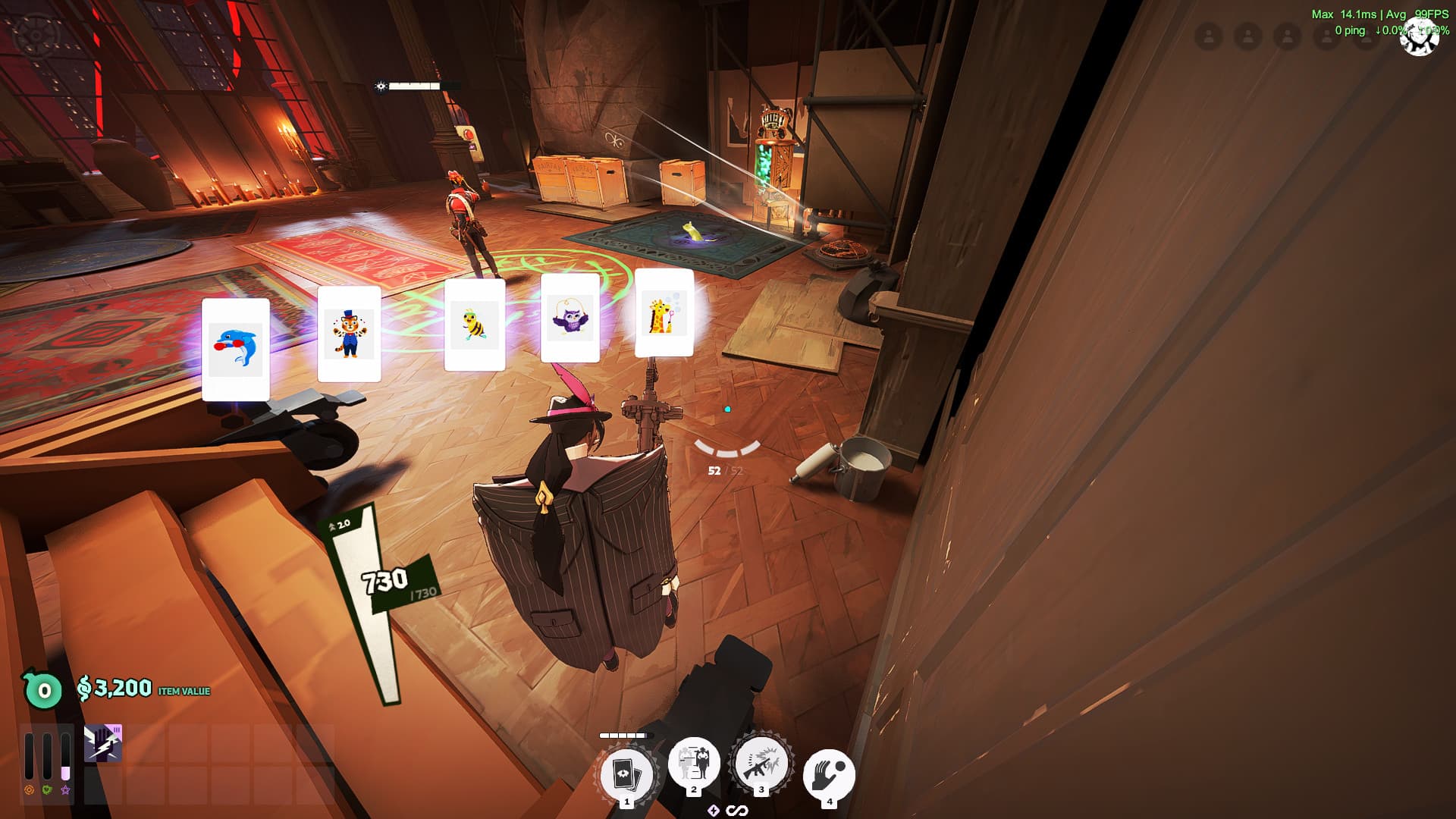 owl jumping rope (update All animal cards) screenshot 2