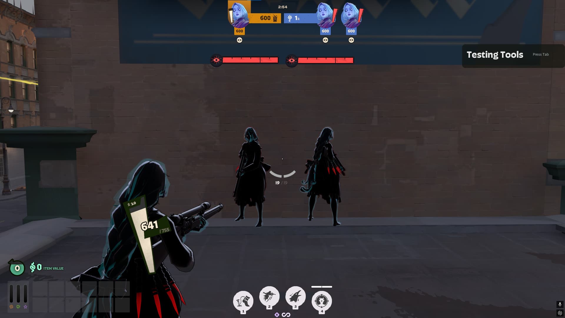 vindicta black and red screenshot 2
