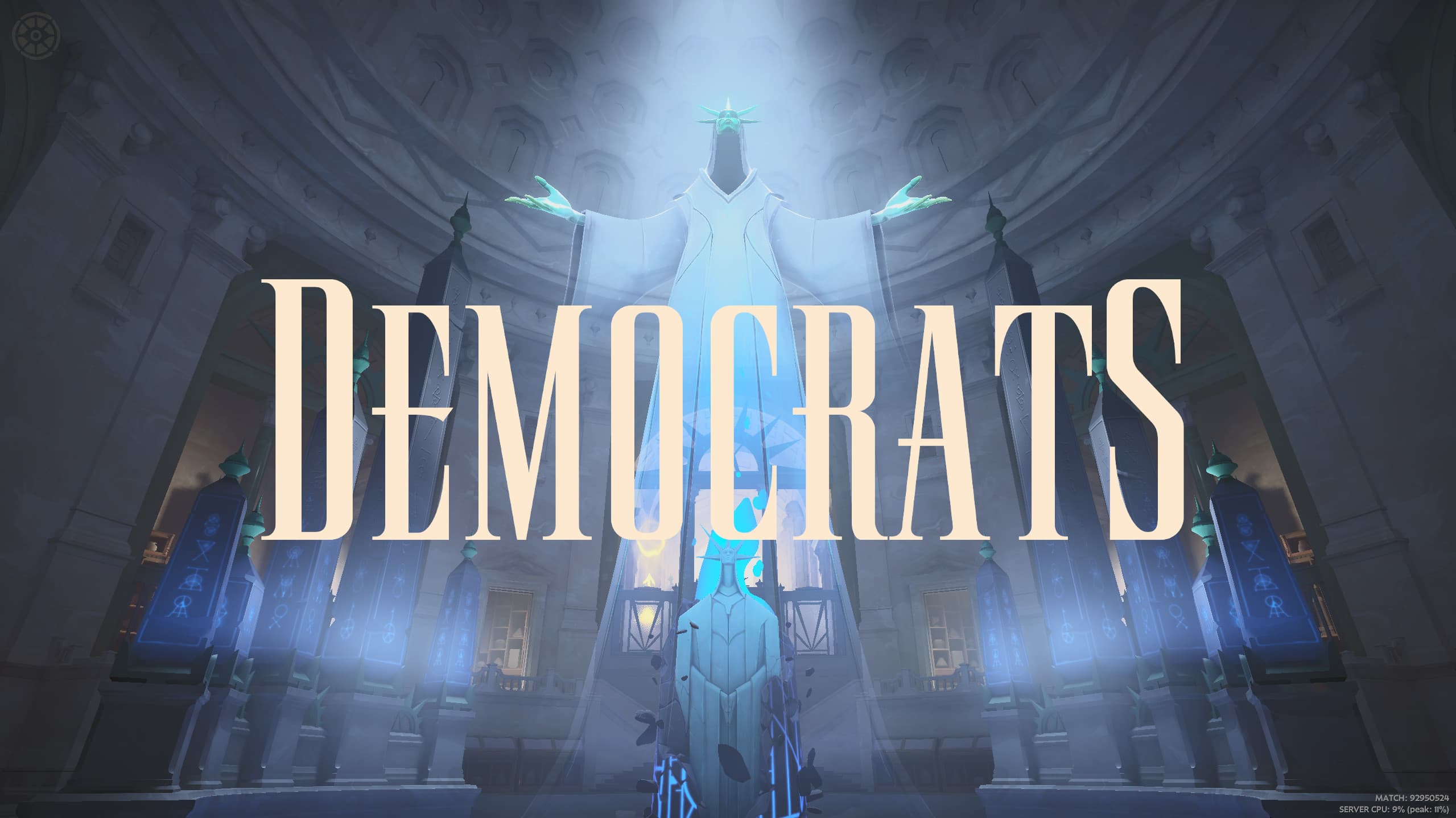 Democrats Vs. Republicans Wordmark screenshot