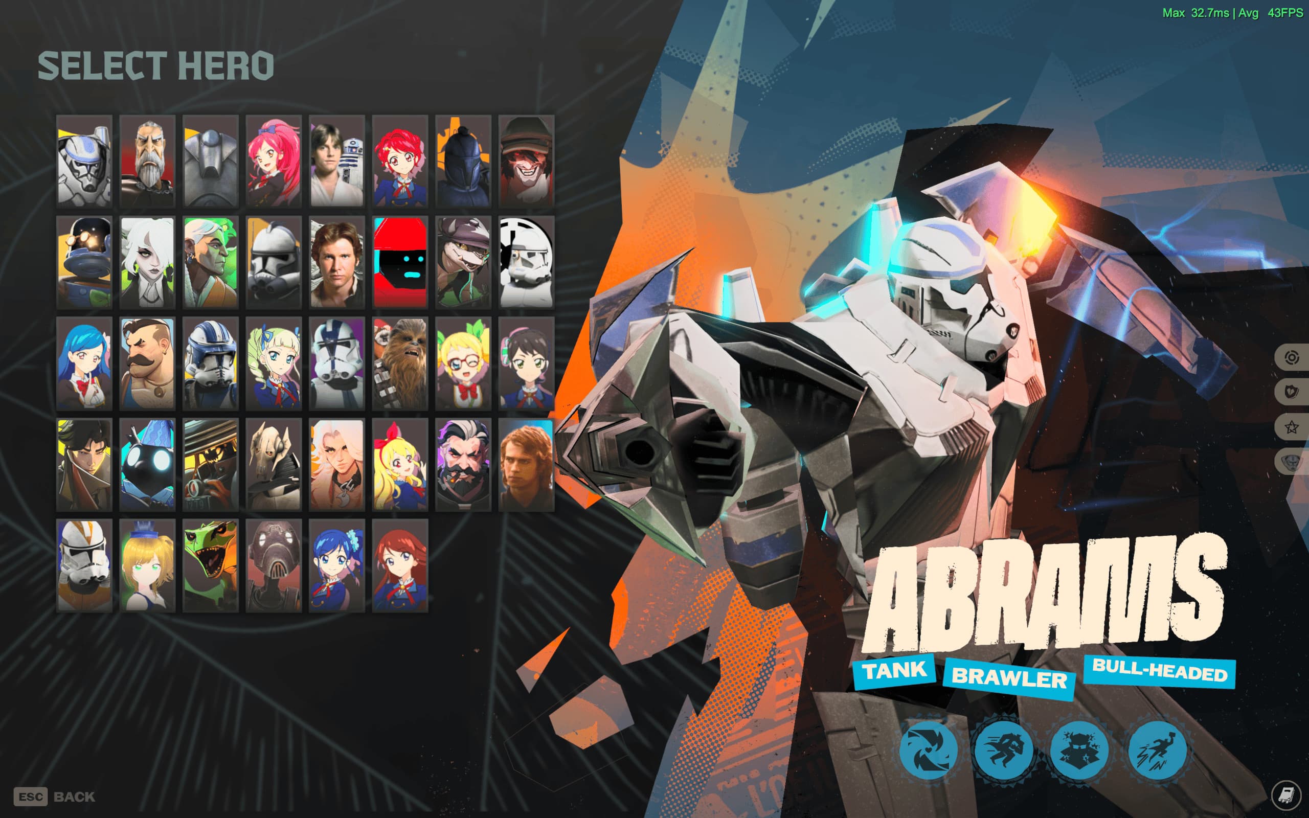 Blaze Trooper Abrams