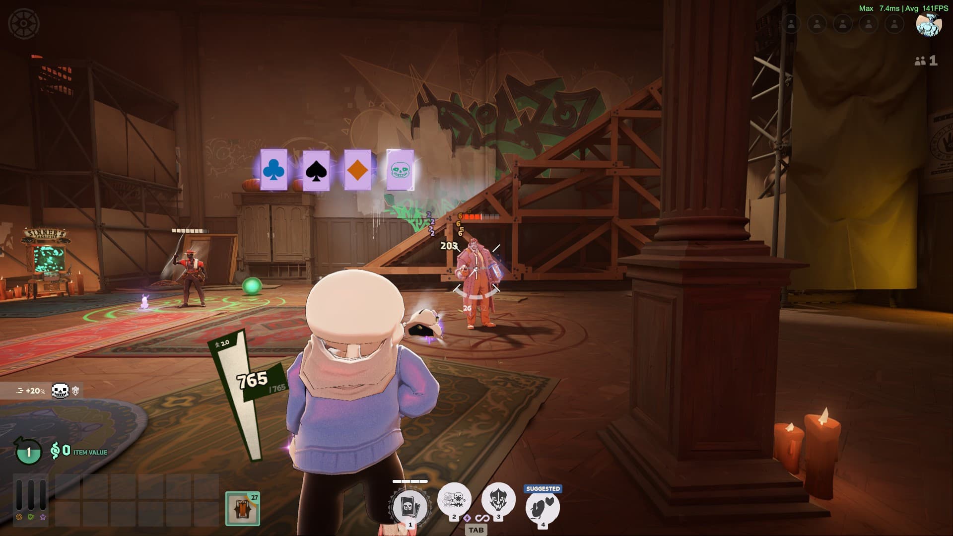 Sans (UNDERTALE) - Wraith screenshot 4