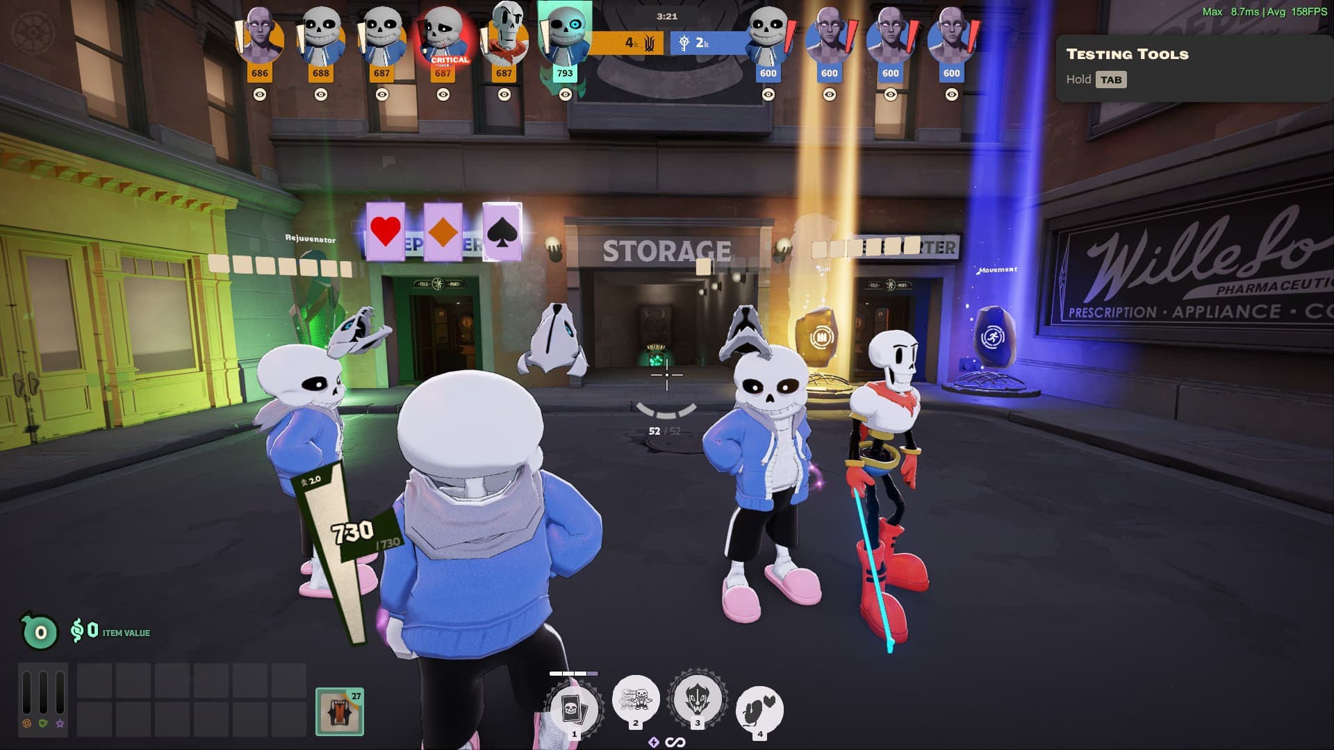 Sans (UNDERTALE) - Wraith screenshot 3