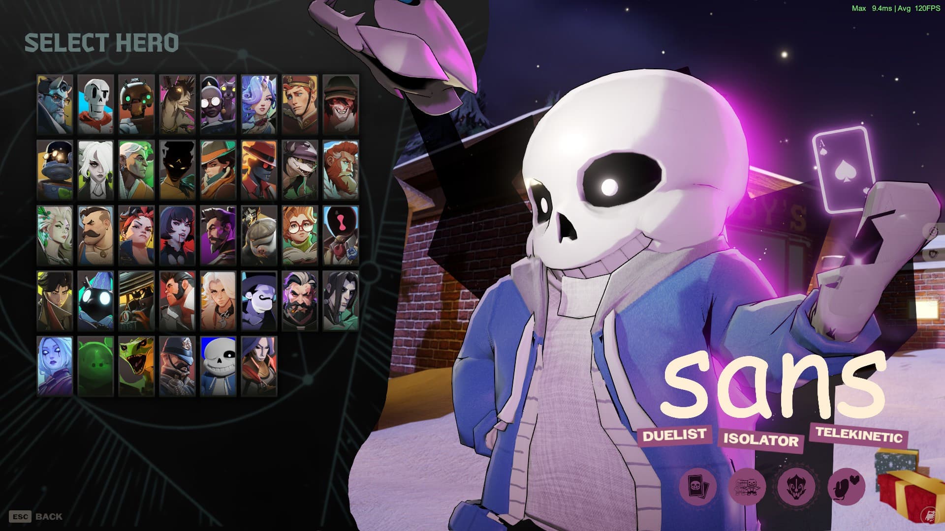 Sans (UNDERTALE) - Wraith screenshot 2