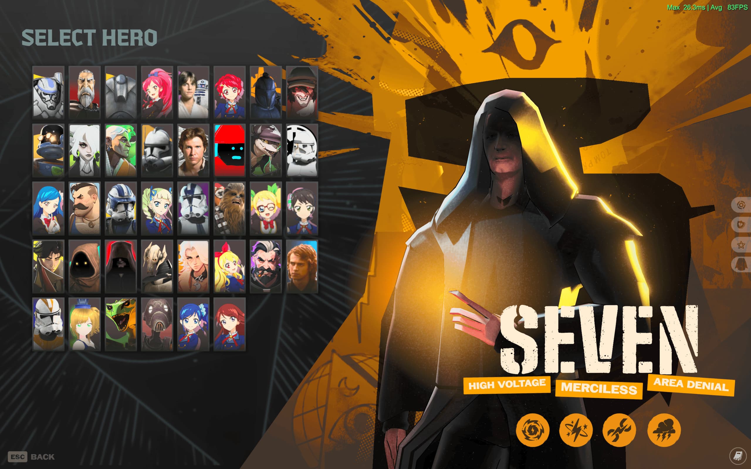 Darth Sideous Seven