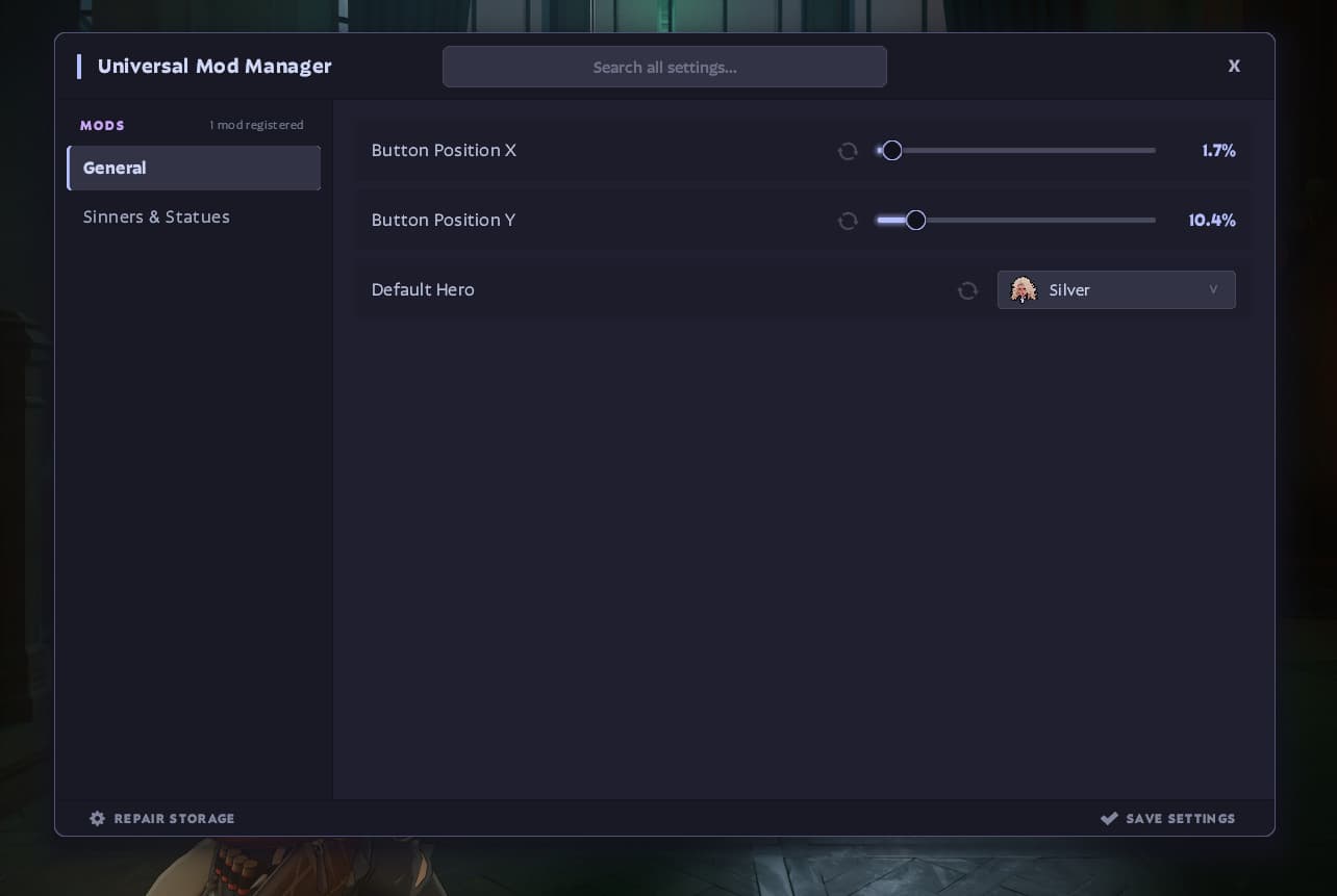 Universal Mod Manager