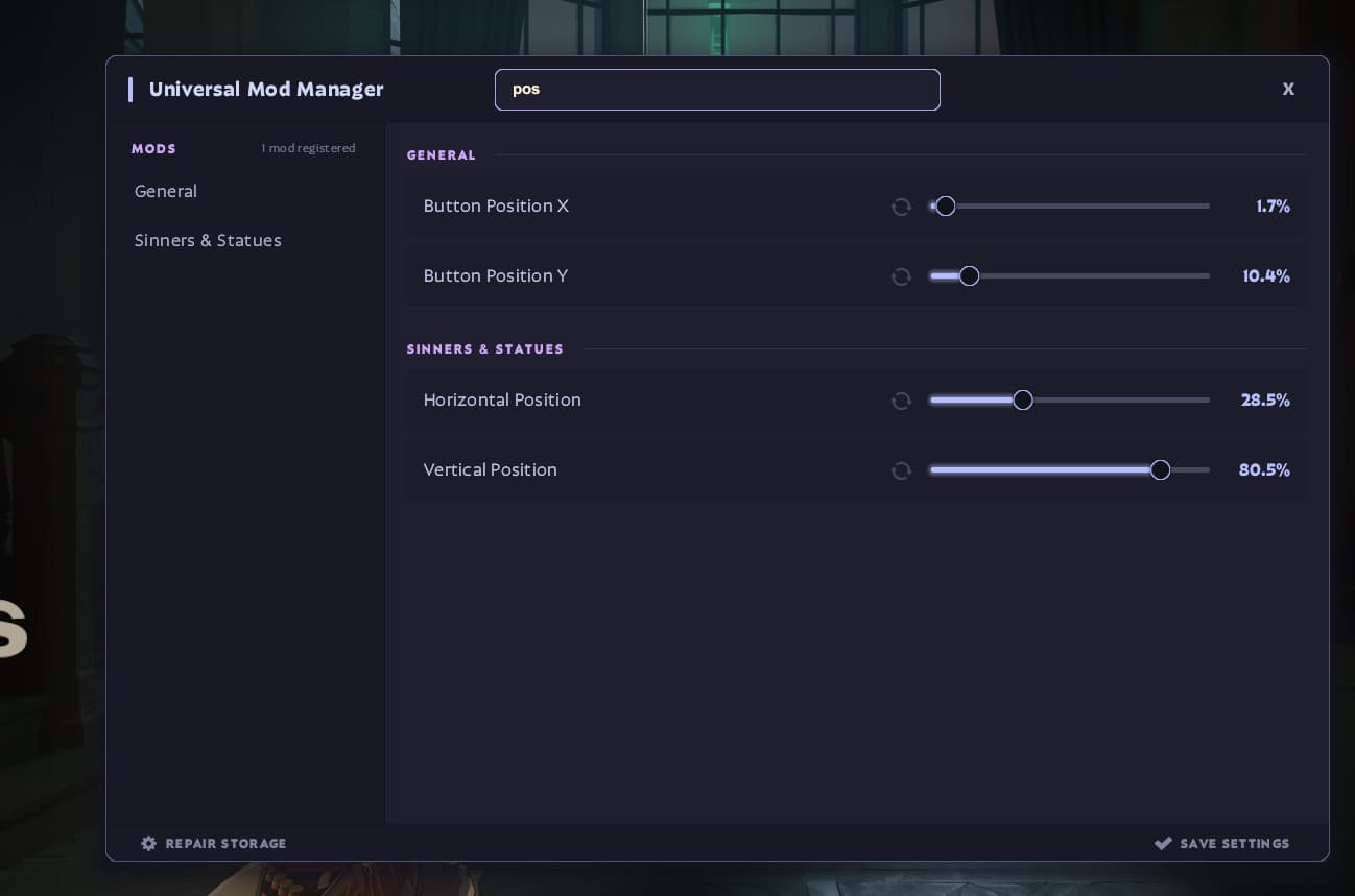 Universal Mod Manager screenshot 2