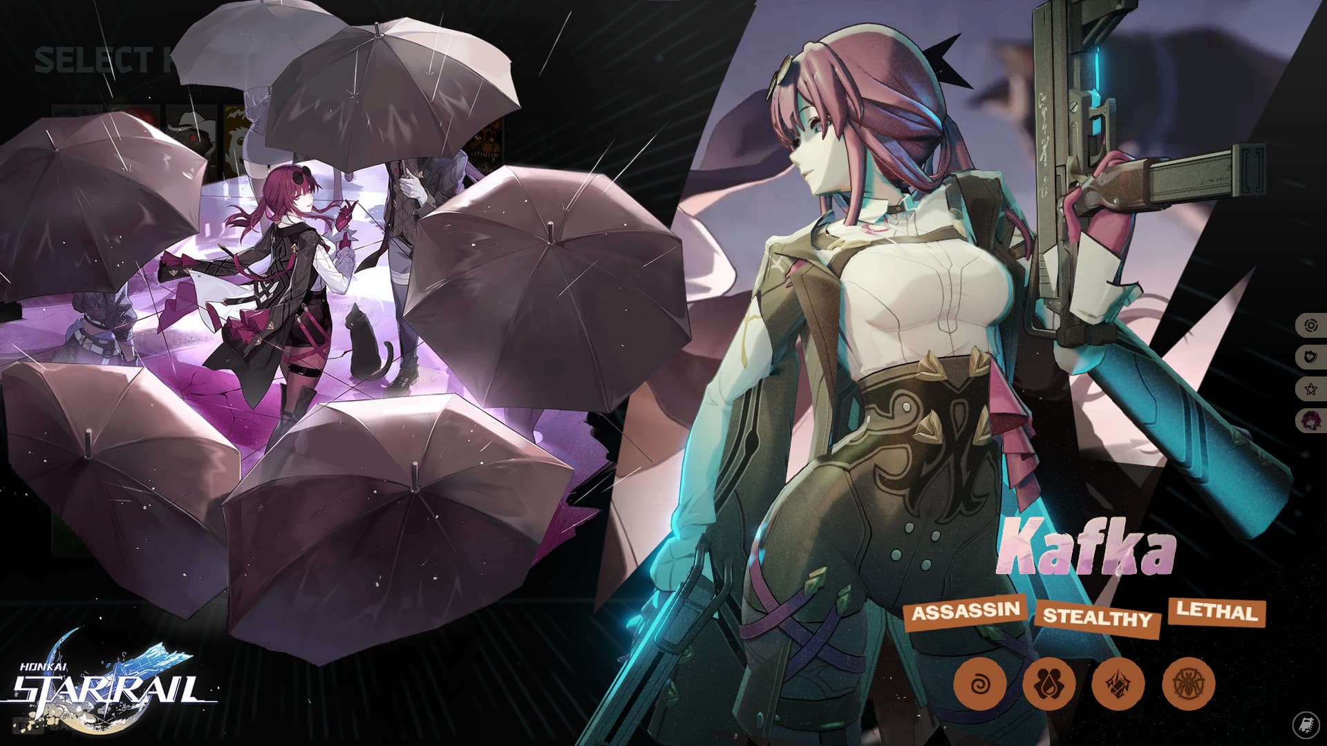 Kafka as Haze (Honkai Star Rail)