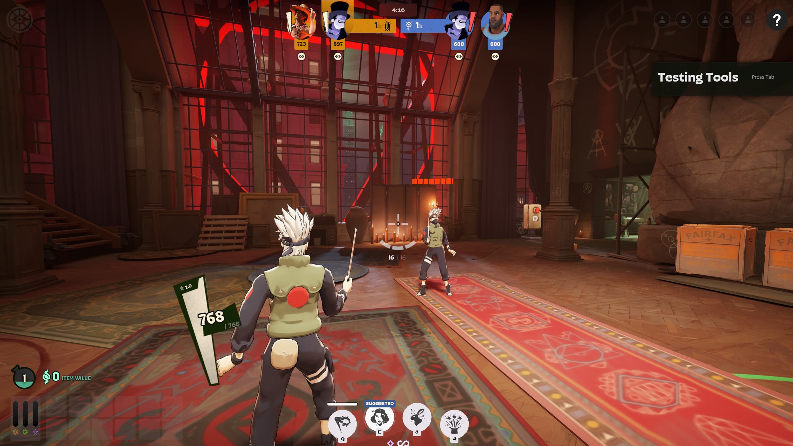 Kakashi the copy ninja as Sinclair screenshot 2