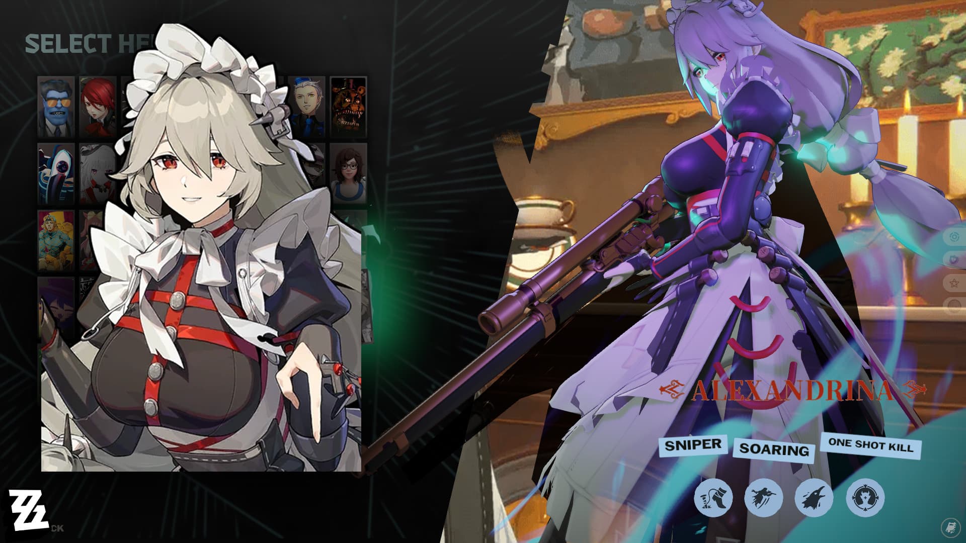Rina as Vindicta (Zenless Zone Zero)