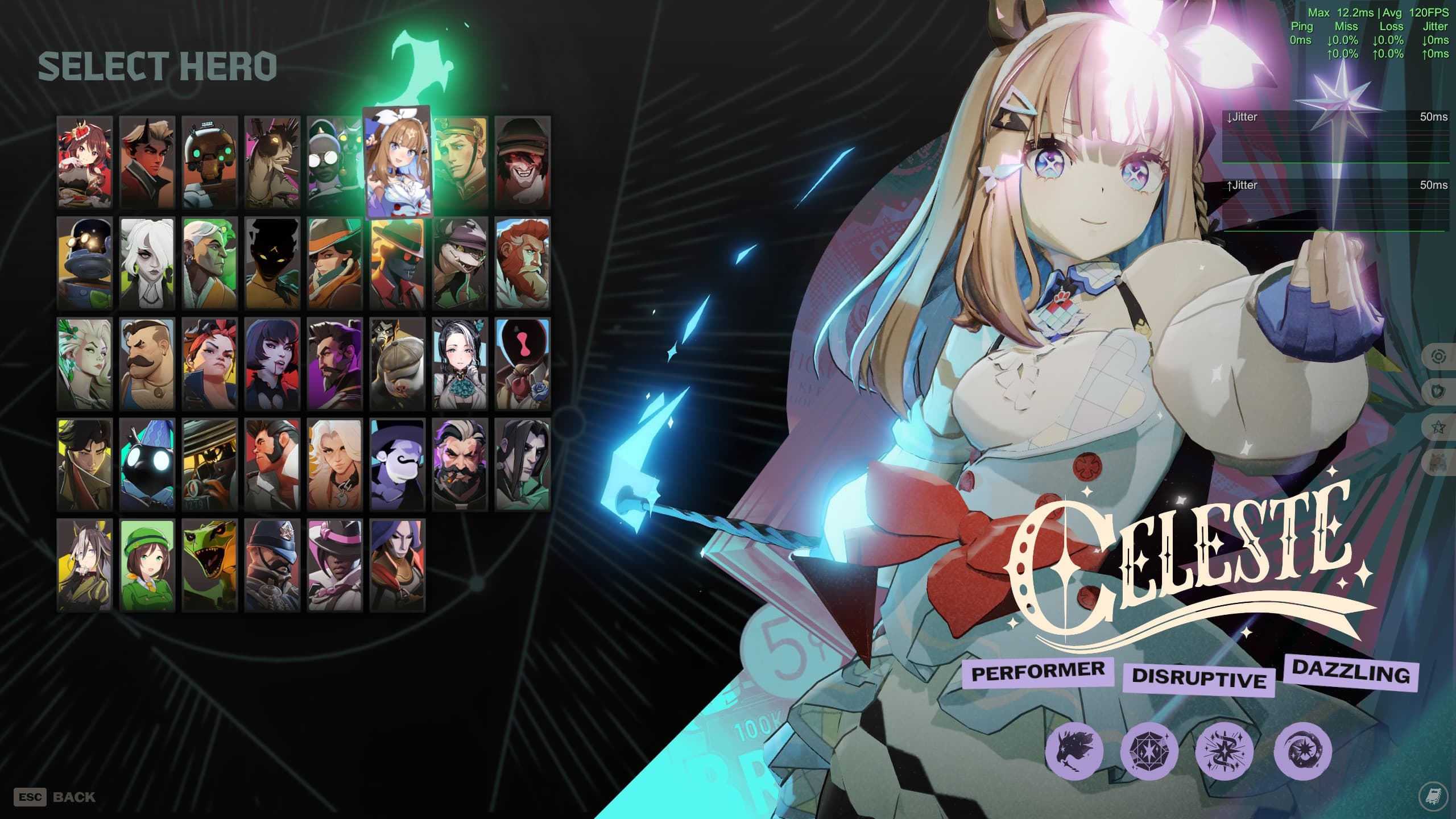 Almond Eye over Celeste