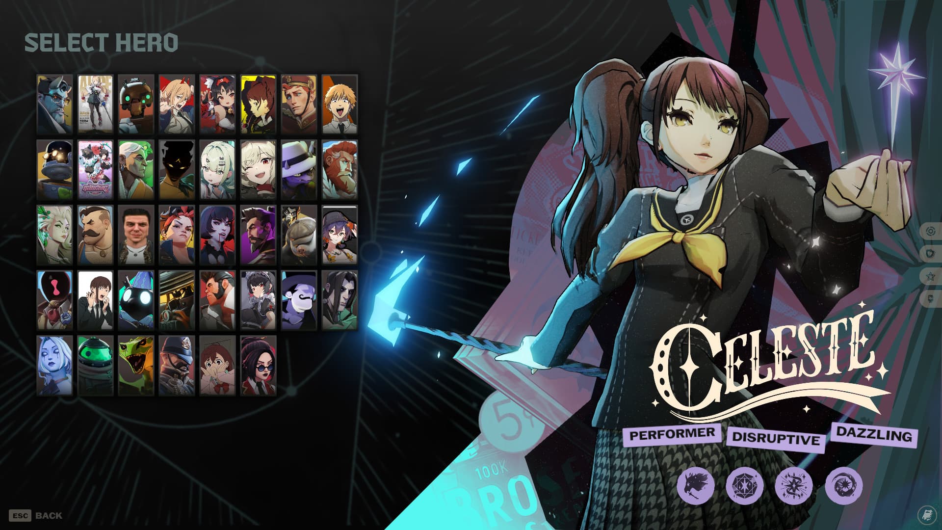 Rise over Celeste
