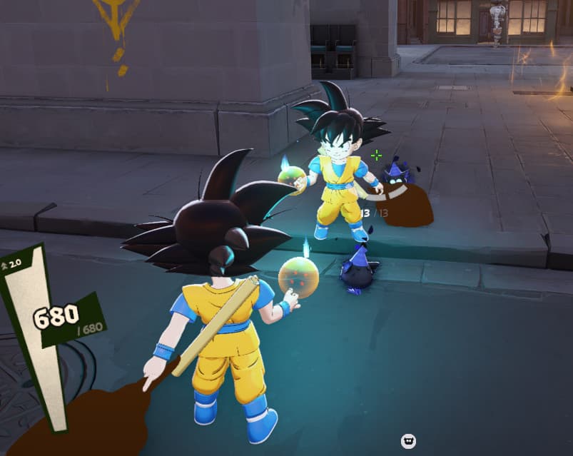 Goku as Rem (Dragon Ball Z) screenshot 2