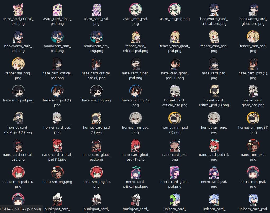 Zenless Zone Zero Chibi Portraits and Map Icons screenshot 4