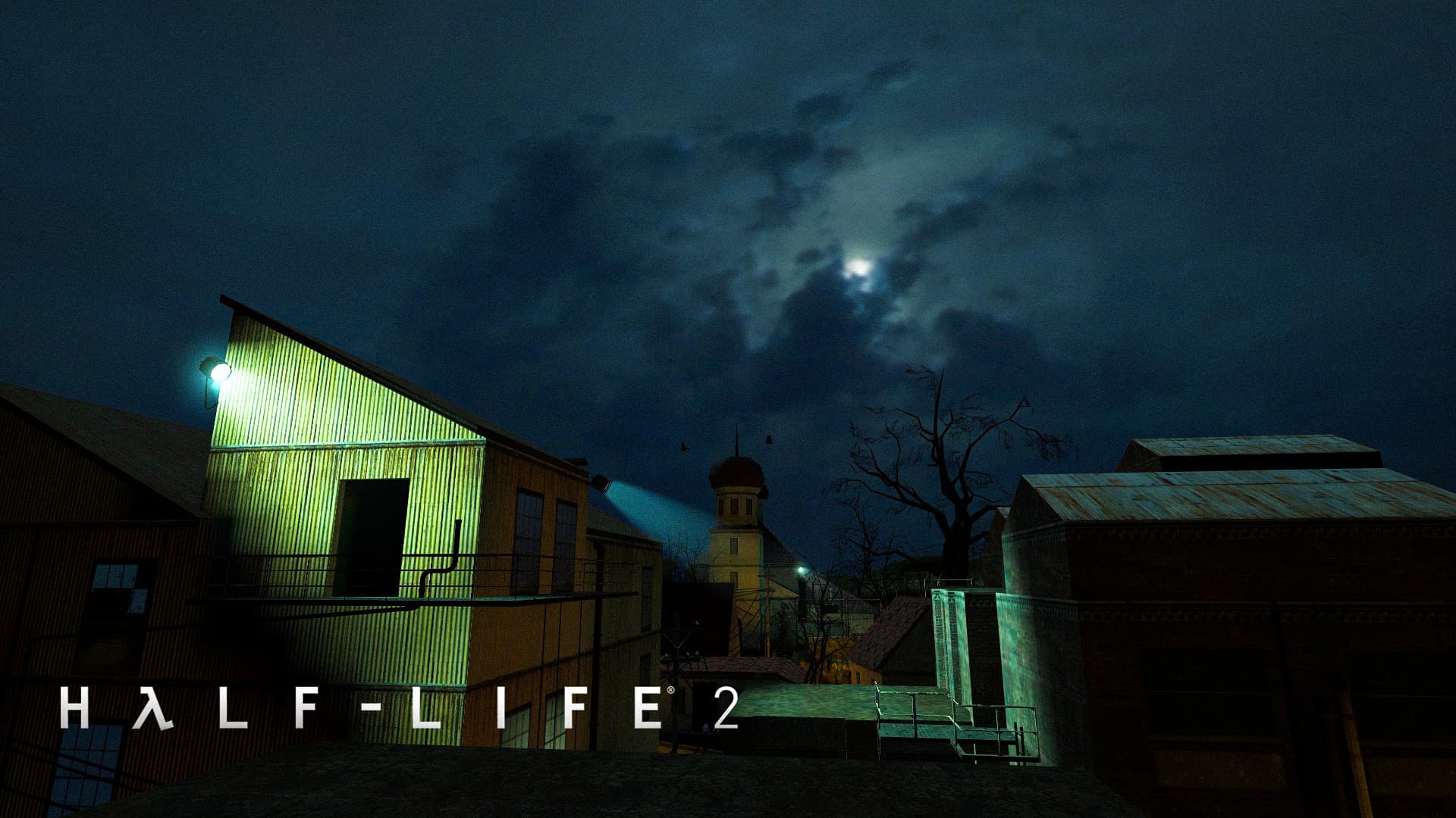 HL:2 Ravenholm Skybox screenshot