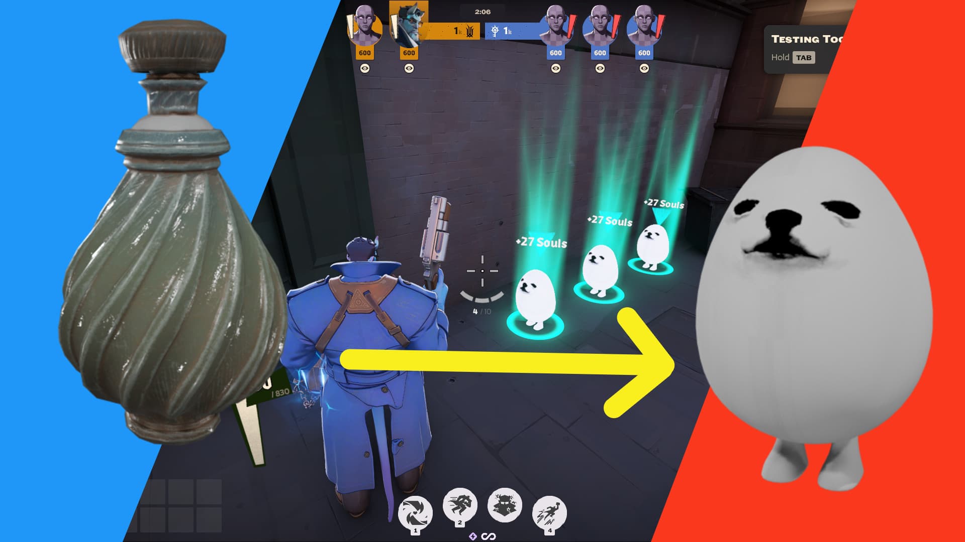 Eggdog over Powerup Idol screenshot