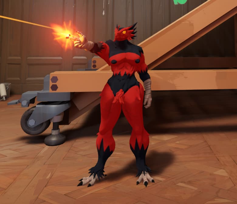 Blazion (Mega Blaziken) as Infernus [Commission] screenshot 4