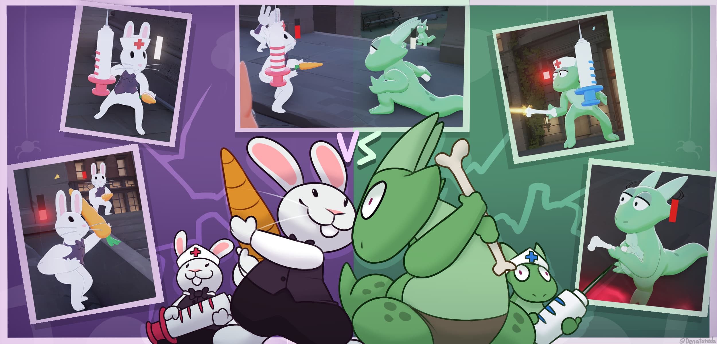 Bunnies vs Bolds screenshot