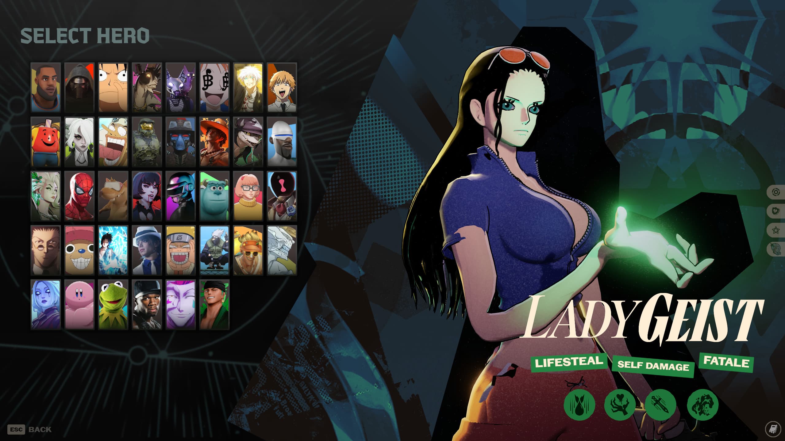 Nico Robin as Geist
