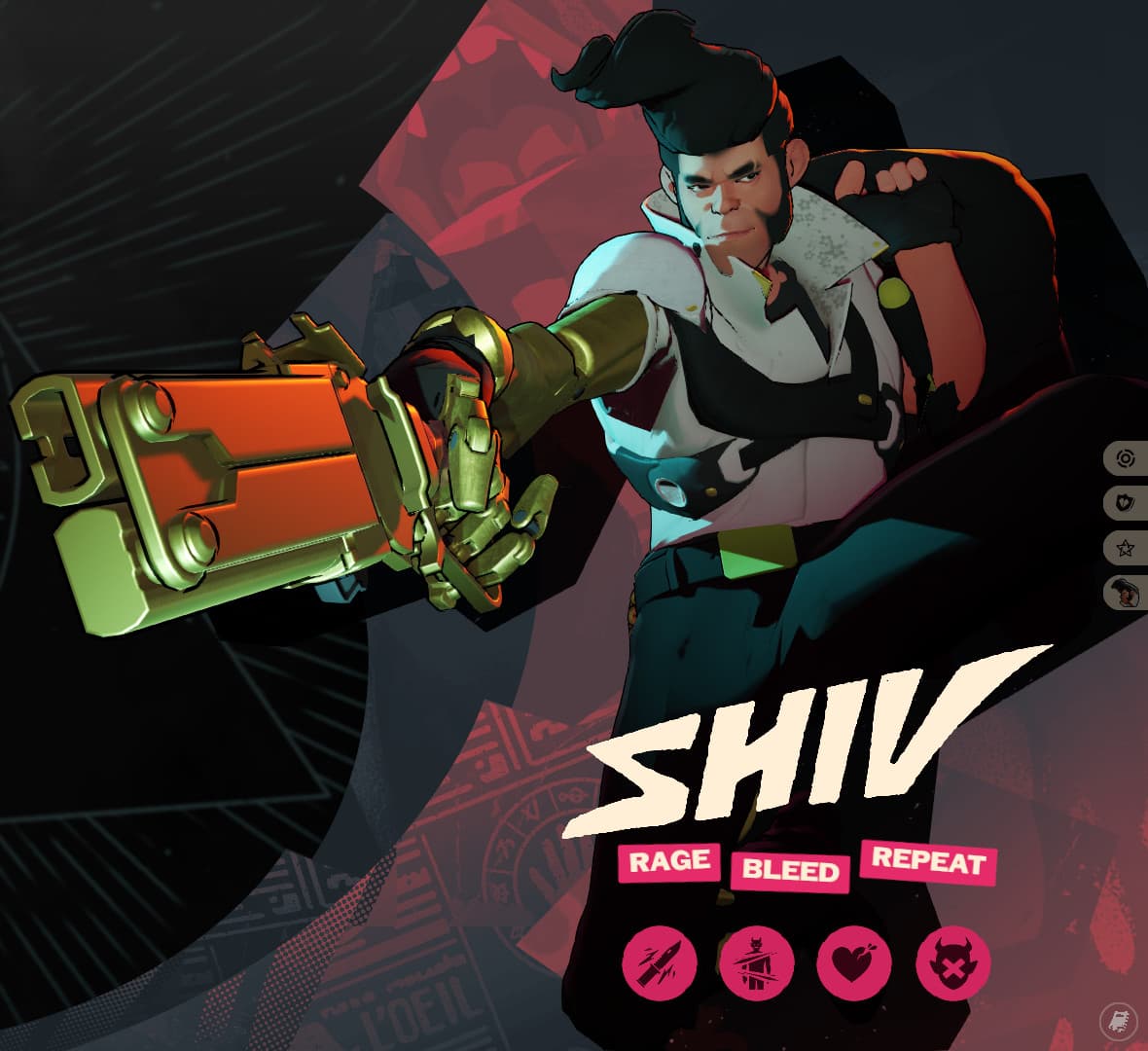 Gold/White/Black Shiv Recolor UPDT 7/28 screenshot 3