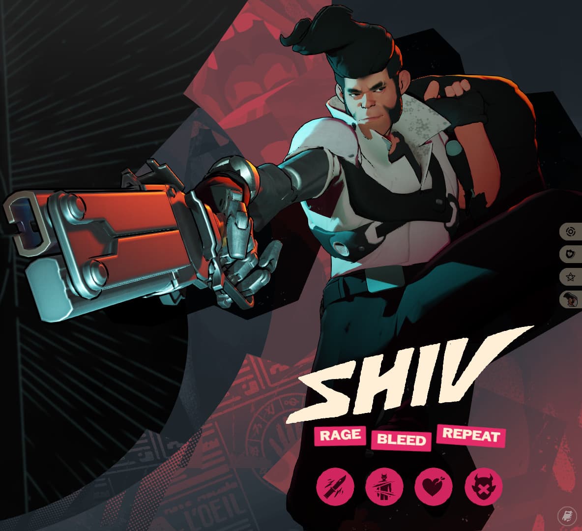 Silver/White/Black Shiv Recolor 7/28 screenshot 3