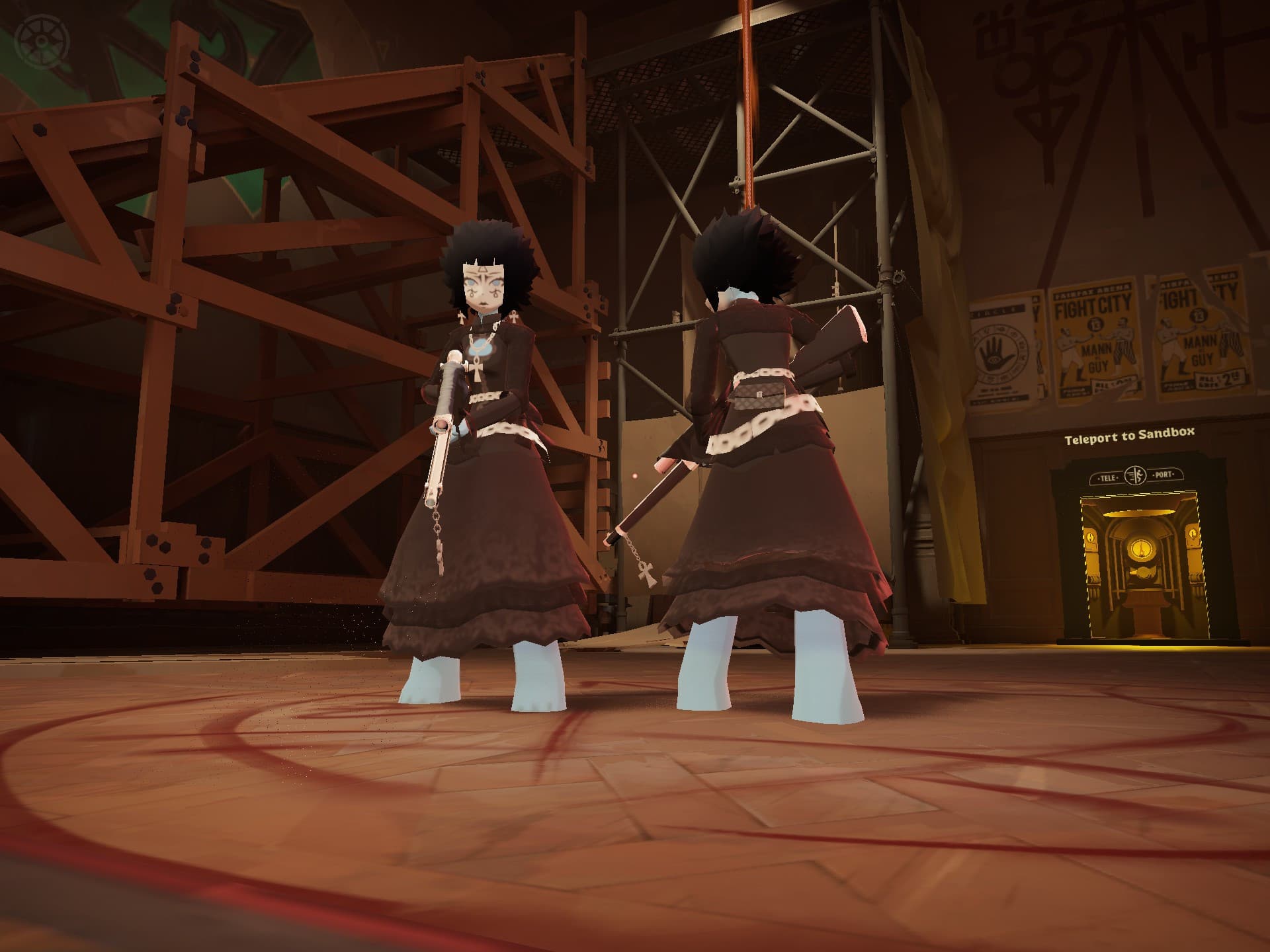 LOW POLY GOTHIC Vindicta Skin screenshot 2