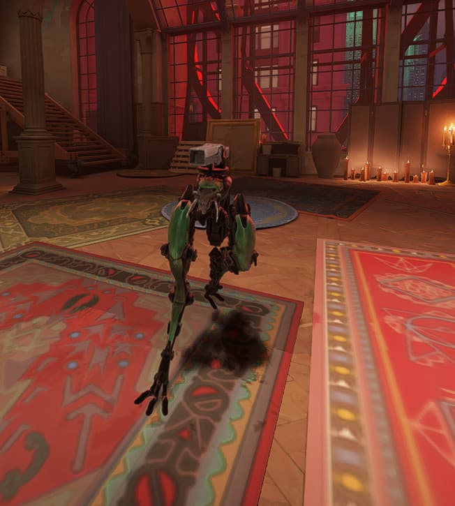 Moa from Warframe over Paradox