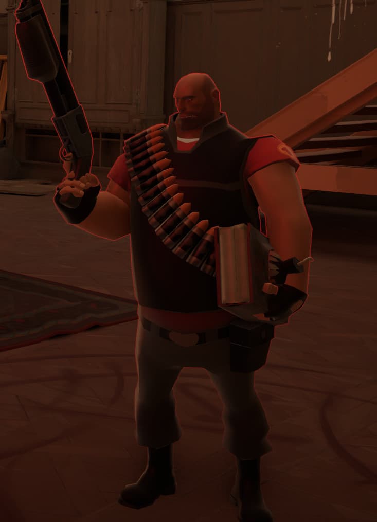 Heavy TF2 as Abrams screenshot 2
