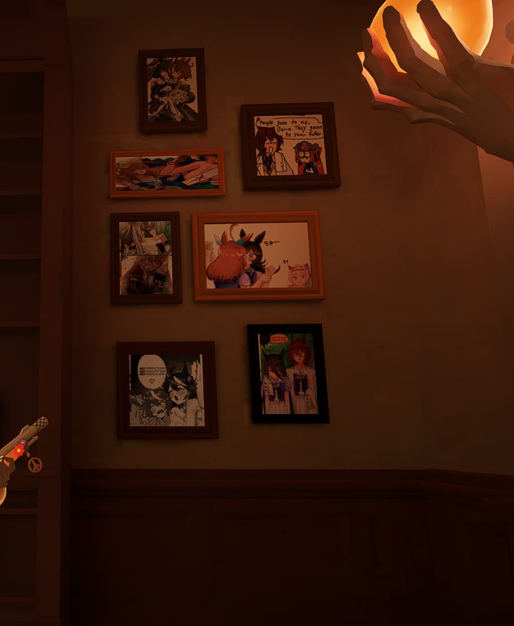 Umamusume Yuri Hideout Paintings screenshot 3