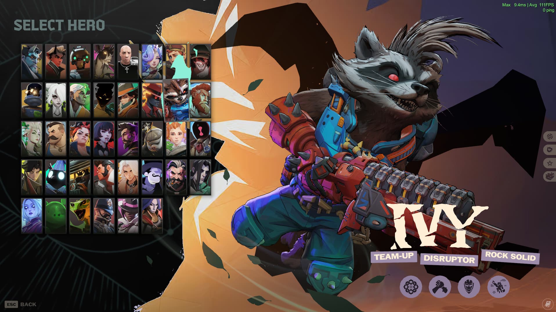 Rocket Raccoon Ivy screenshot 2