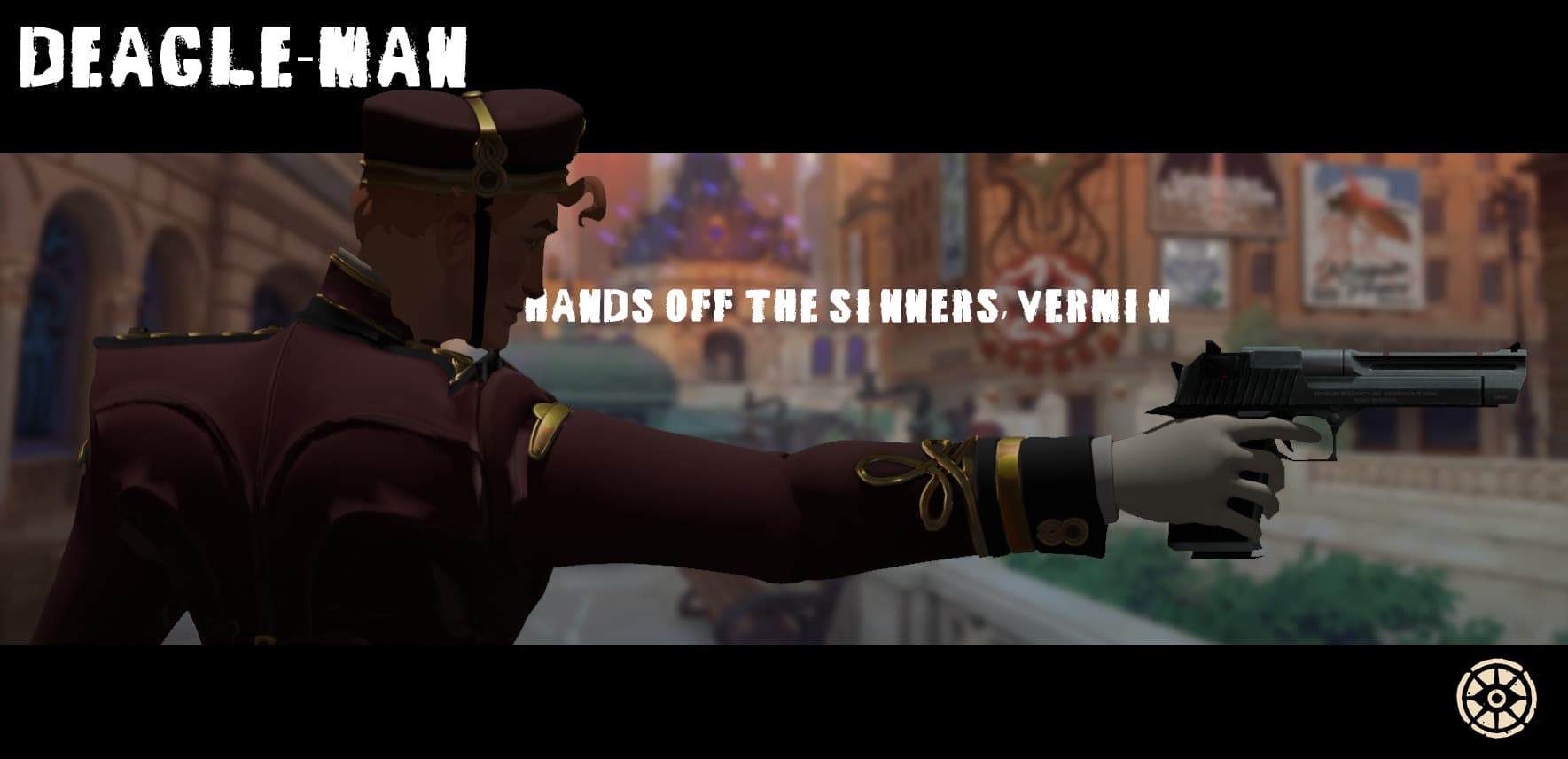 Doorman with Desert Deagle