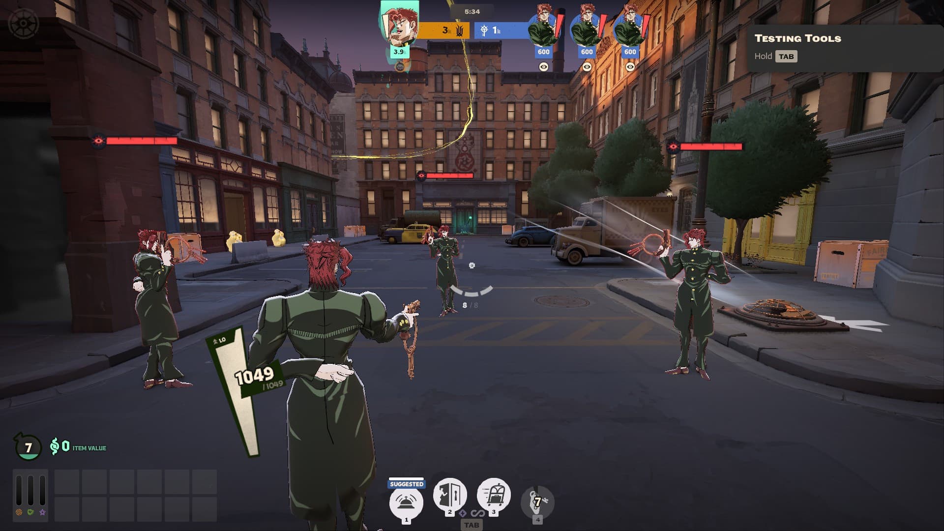 Noriaki Kakyoin as Doorman screenshot 2