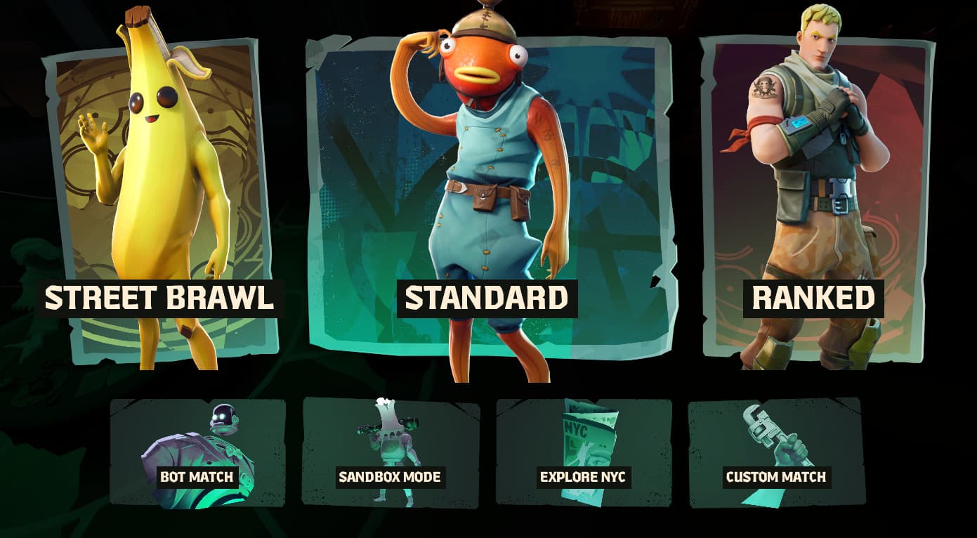 fortnite play screen screenshot