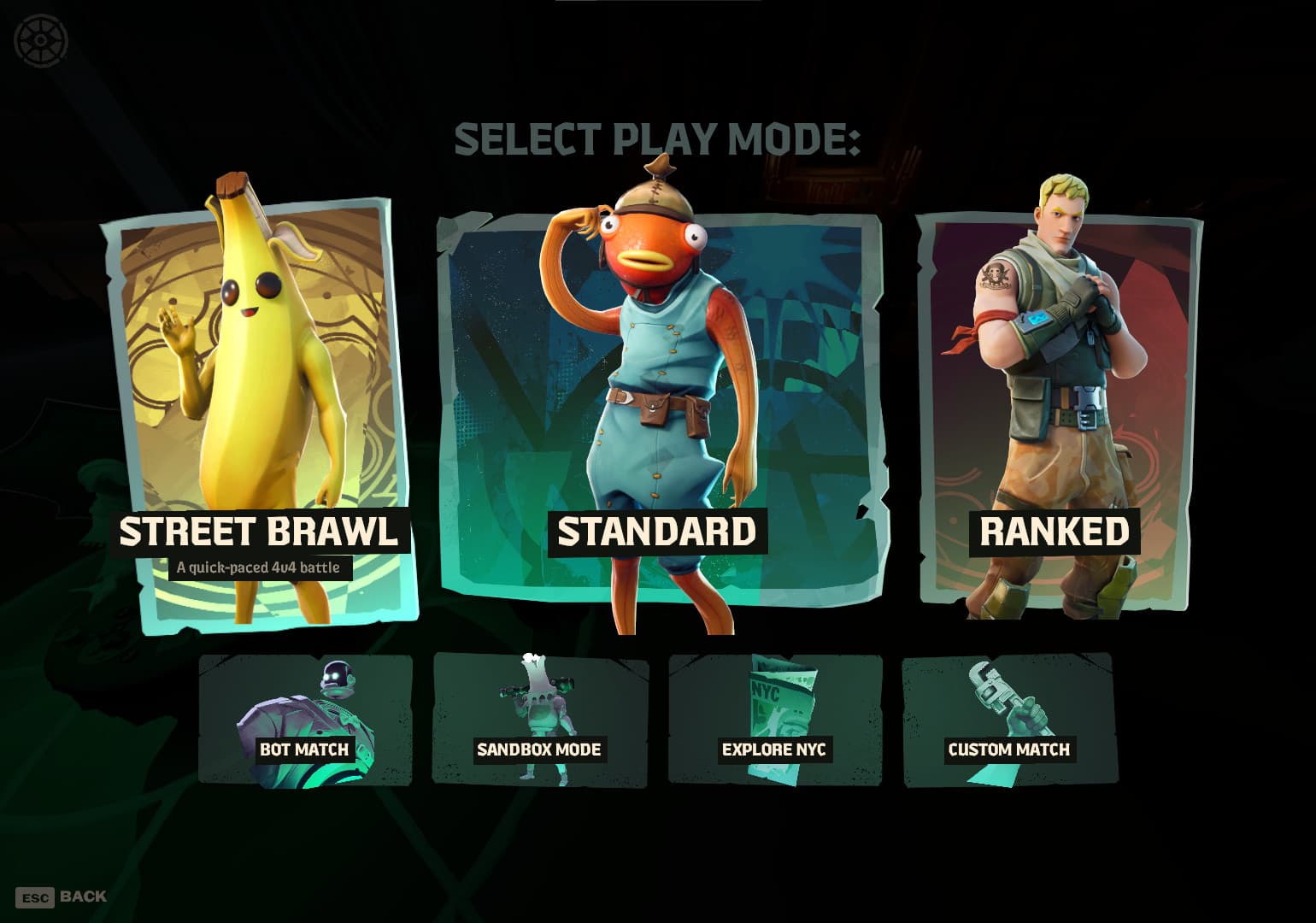 fortnite play screen screenshot 2
