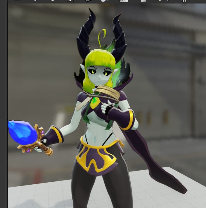 Pugna-Chan Graves (Dota Genderbend) screenshot 5