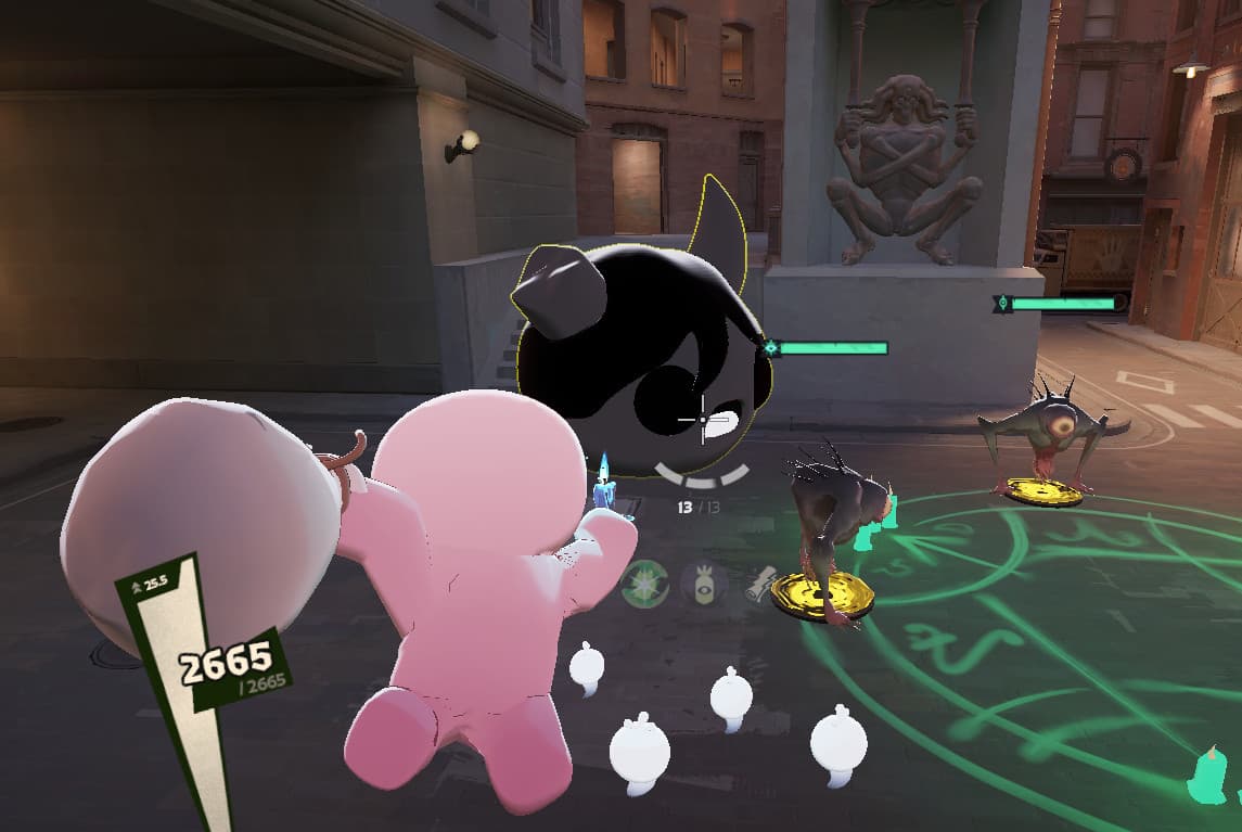 azazel from tboi overscaled soul container screenshot 2