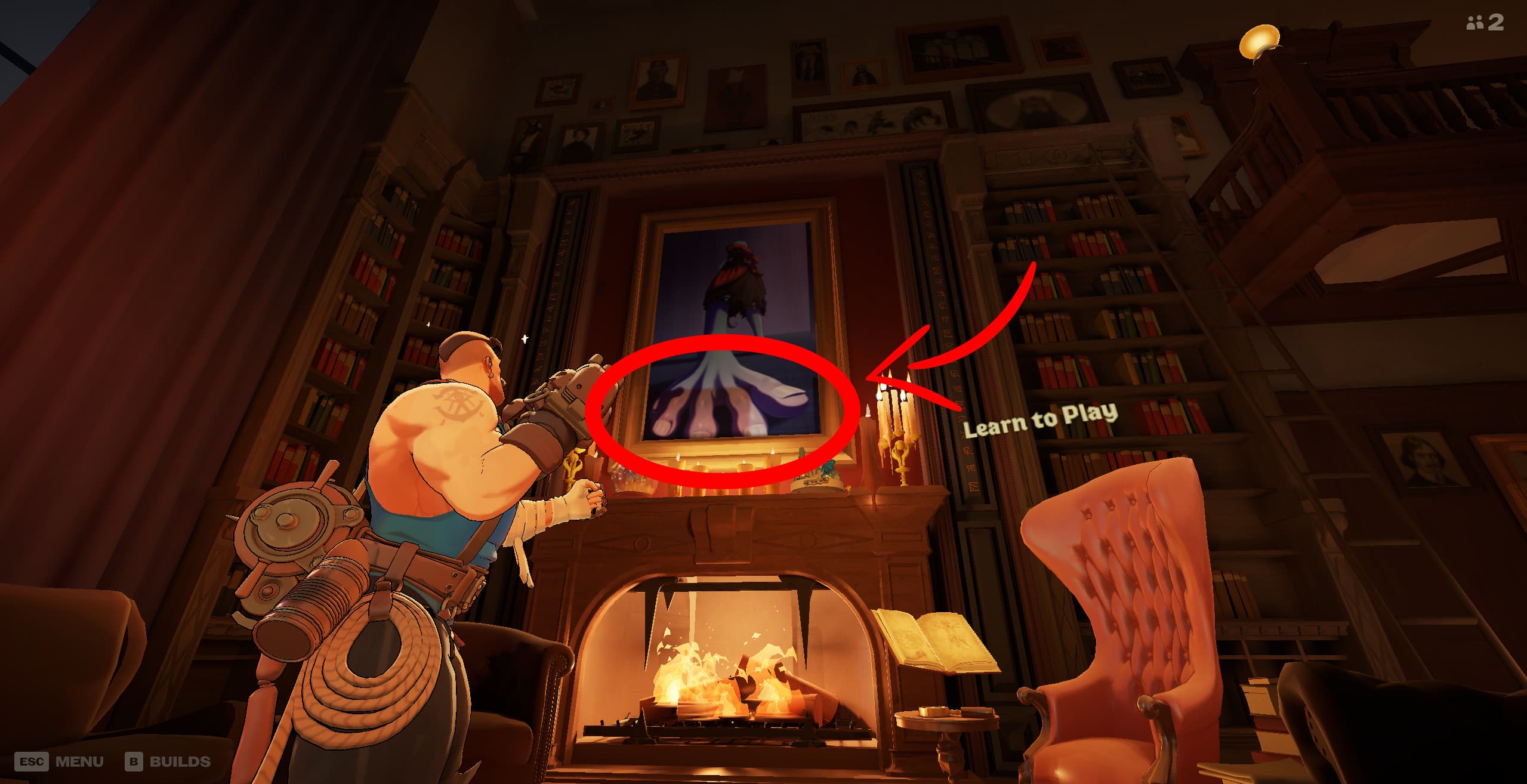 Vindicta feet painting screenshot