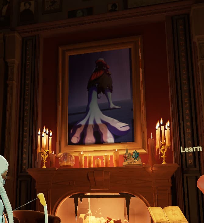 Vindicta feet painting screenshot 2
