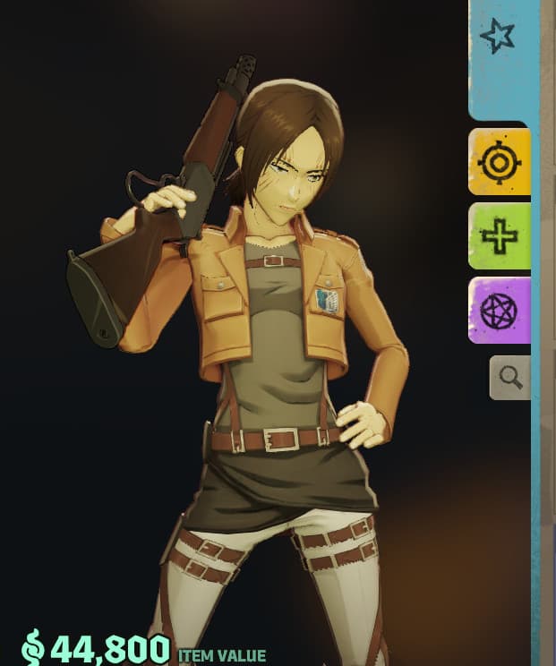 Ymir as Silver (Attack on Titan) screenshot 2