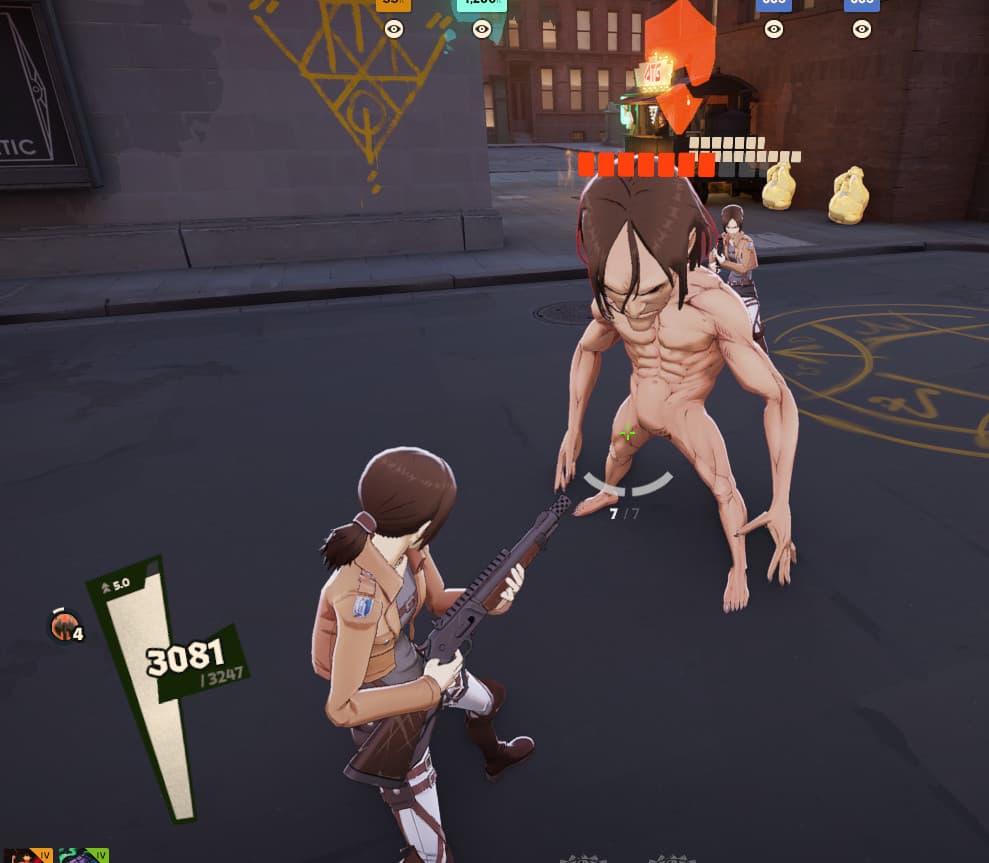 Ymir as Silver (Attack on Titan) screenshot 4