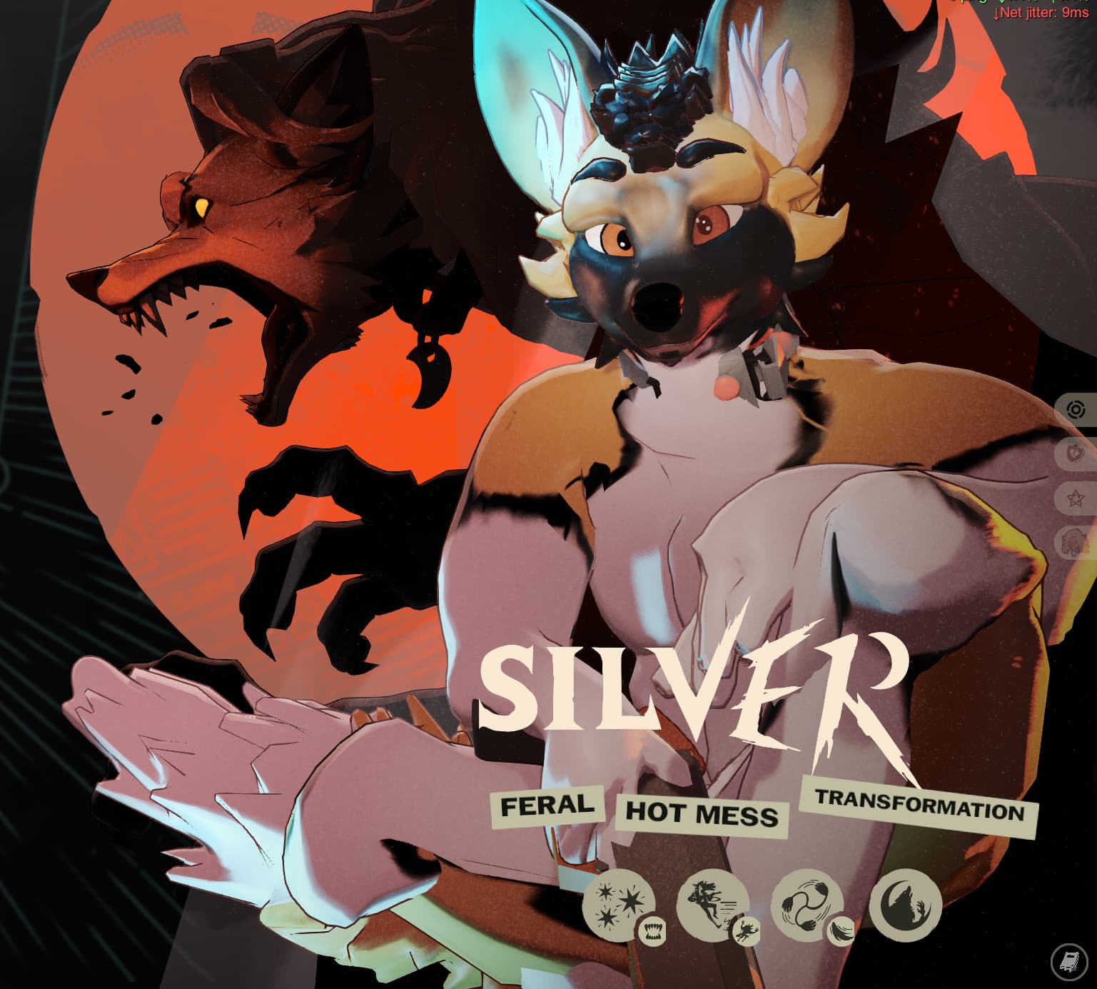 African Wild Dog as Silver (No WW) screenshot 3