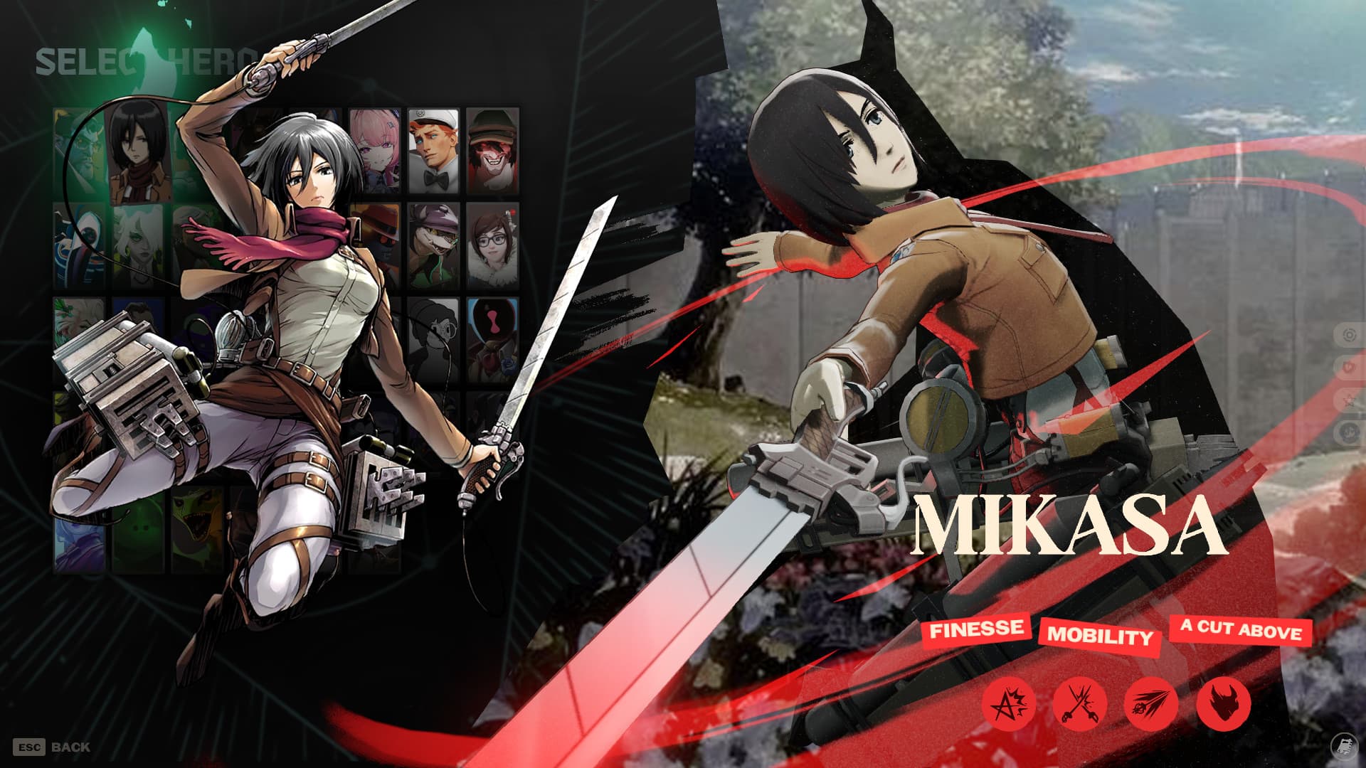 Mikasa as Apollo (Attack on Titan)