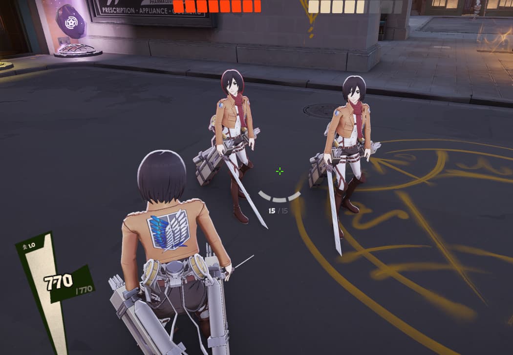 Mikasa as Apollo (Attack on Titan) screenshot 3
