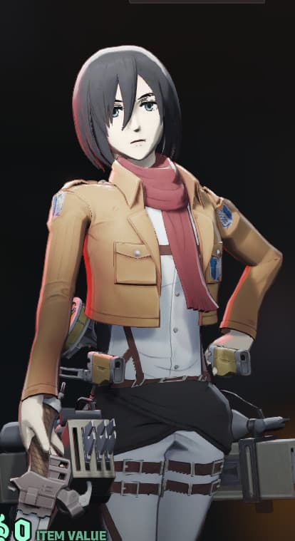 Mikasa as Apollo (Attack on Titan) screenshot 2