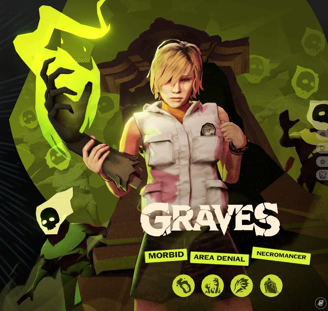 Heather Mason as Graves screenshot