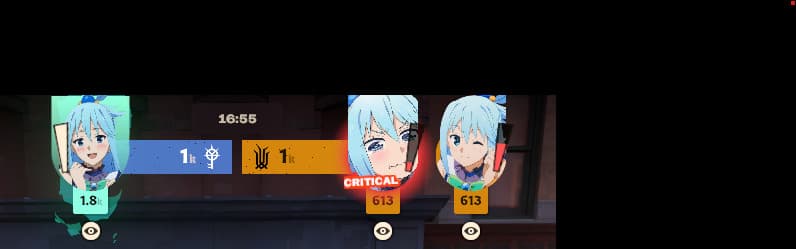 Aqua from Konosuba as Celeste screenshot 8