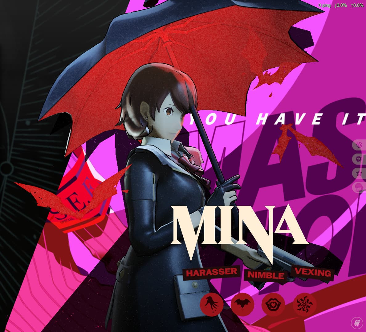 Yukari Takeba(Persona 3 Reload) as Mina screenshot