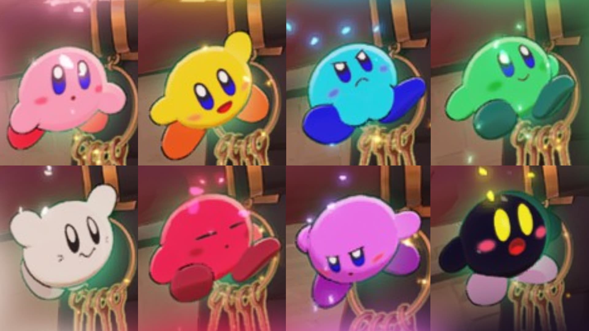 Kirby Colour Variants SoulContainer