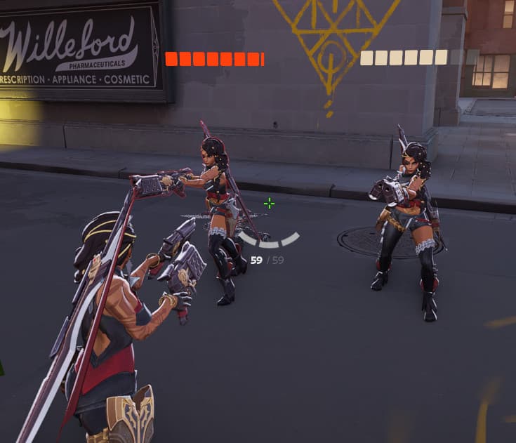 Samira as Haze (League of Legends) screenshot 2