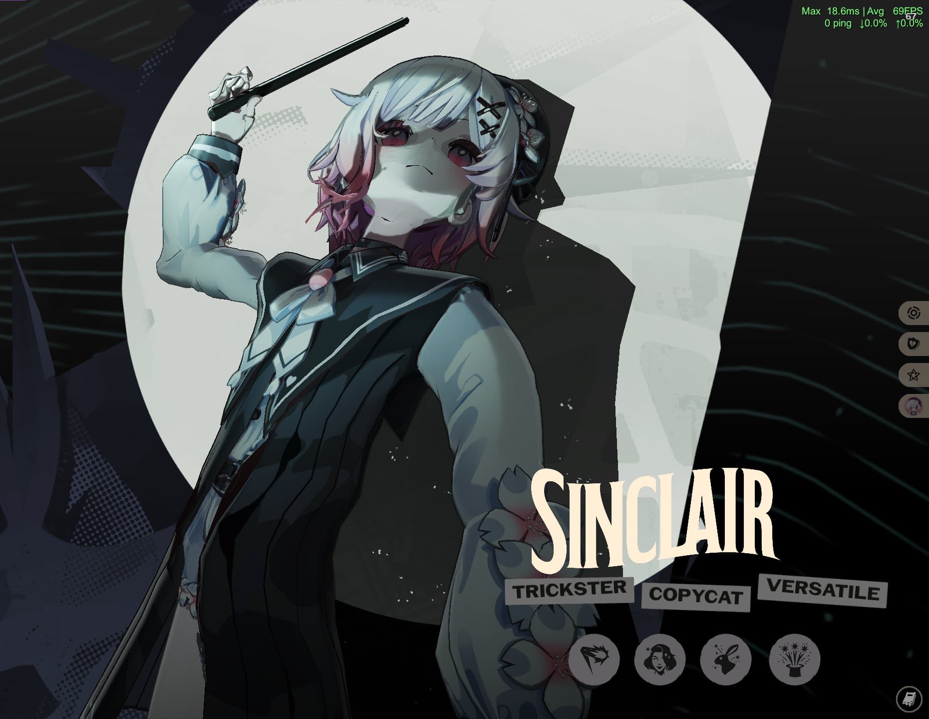 桜羽 エマ as Sinclair (Assistant + UI + VO) screenshot 2